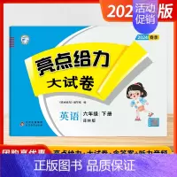 [2024春-大试卷]英语6下 译林版 小学六年级 [正版]2024秋季新版小学亮点给力大试卷提优课时作业本六年级上下册