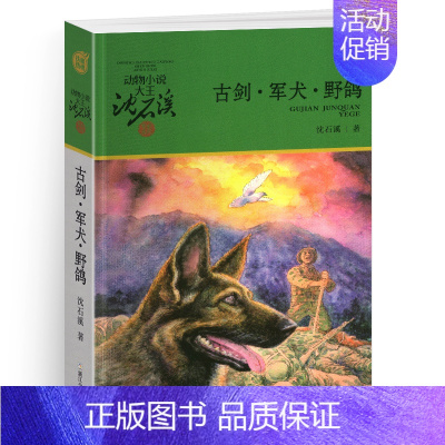 古剑·军犬·野鸽 [正版]黑熊舞蹈家沈石溪小学四年级五年级全集全套书浙江少年儿童出版社版完整版动物小说大王品藏书系生课外