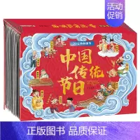 中国传统节日 [正版]恐龙3D立体场景书系列恐龙世界儿童3d立体翻翻书绘本故事幼儿0-3周岁宝宝书籍恐龙世界大百科全书介