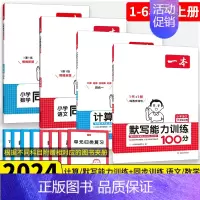 不偏科4本⭐默写+计算+同步训练语数(北师版) 六年级上 [正版]2024秋默写计算能力训练100分一二三四五六年级上册