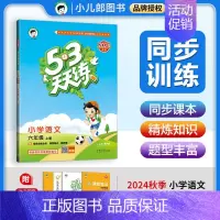 语文[人教版] 六年级上 [正版]2024秋53天天练一二三四五六年级上册语文数学英语同步练习册课时训练作业人教北师大版