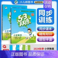 2本⭐[英语+数学]人教版 五年级上 [正版]2024秋53天天练一二三四五六年级上册语文数学英语同步练习册课时训练作业