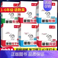 数学[暑假衔接]人教版 四升五 [正版]2024新版暑假阅读练字贴口算一二三四五六年级暑假衔接一升二升三升四升五升六语文
