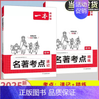 初中名著考点精练+速记[套装2本] [正版]人教版儒林外史 原著 吴敬梓人民教育出版社九年级下册名著完整版初中生初三9