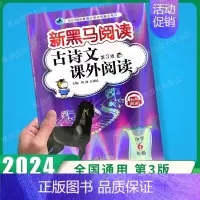 古诗文课外阅读 小学六年级 [正版]2024新黑马阅读英语六年级 小学英语阅读理解专项训练题课外拓展强化同步每日一练小学