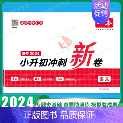 [语文]小升初冲刺新卷 小学通用 [正版]2025版小学知识大盘点语文数学英语小升初名校冲刺方案模拟考试真题精选试卷考卷