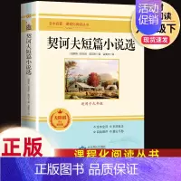 契诃夫短篇小说选-北京燕山出版社 [正版]契诃夫短篇小说选九年级下册原著完整版人教初三初中生9必读课外阅读书籍中学生读物