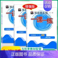 7年级上[语数英-增强版][3本] 小学通用 [正版]上海华东师大版一课一练一年级二年级三四五六七八九年级下册上册语文数