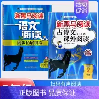 下册》古诗文阅读+阅读同步拓展训练B版[2本] 小学五年级 [正版]2024英语五年级 小学英语阅读理解专项训练题课外拓