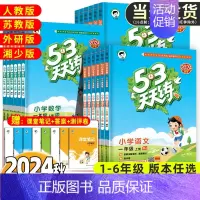 [2本套]❤️ 语文+数学(人教版) 六年级下 [正版]2024秋53天天练 一二三年级四五六年级上册下册小学语文数