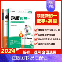 [2本]数学+英语 [正版]2024作业帮小升初领跑新初一预习七年级初中语文数学英语基础知识大盘点全套必刷题自测练习册小