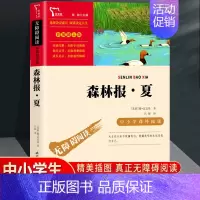 森林报夏 [正版]森林报春夏秋冬全四册 比安基著科普百科读物四年级阅读课外书必读下册书目小学生课外阅读书籍三4五上故事书