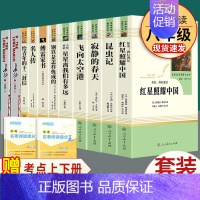 全套11本]八年级上下册傅雷家书名著 人教版+ [正版]八年级上册下册必读名著 长征红星照耀中国昆虫记钢铁是怎样炼成的经