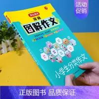 开心漫画图解分类作文 [正版]新小学生分类作文大百科+同步作文书大全三四五六年级小升初写作方法思维导图好词好句好段积累满