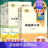 全套7本]七年级下2册+八年级上5册必读 [正版]西游记朝花夕拾海底两万里骆驼祥子白洋淀纪事猎人笔记湘行散记全8本七年级