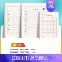 [加强练习3本]三年级下册+每日30字 [正版]一年级字帖练字每日30字二三四年级上册下册儿童减压小学生语文同步练字帖人