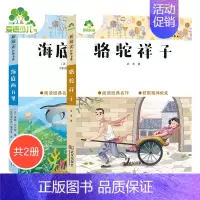 [2册]海底两万里+骆驼祥子 [正版]小学生课外阅读书籍世界名著爱的教育鲁滨逊漂流记三四五六年级课外书城南旧事格林童话稻