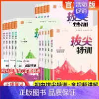 数学[苏科版] 七年级下 [正版]2024拔尖特训七7八8九9年级上下册语文数学英语物理化学苏科译林初中 生初一初二初三