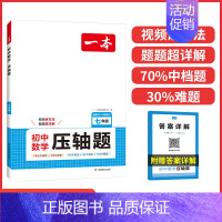 数学压轴题 八年级/初中二年级 [正版]初中数学压轴题 人教版高频考法考点789七八九年级解题关键思维初一初二初三全解专