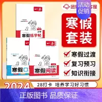 [99%❤家长选择]字帖+阅读+口算RJ 小学六年级 [正版]2024一本寒假练字帖寒假衔接一年级二年级三年级四五六年级