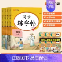 练字帖+看拼音写词语 二年级上 [正版]小学生语文同步字帖练人教版一二三四五六年级上下册小学生语文写字课课练每日一练临摹