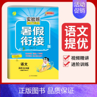 [人教版]四升五 语文 小学通用 [正版]2023实验班暑假衔接一升二升三四五六年级上册一二年级下册暑假作业语文数学英语
