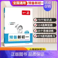 [小升初]数学 小学通用 [正版]2024版一本暑假衔接数学人教版一升二升三升四升五升六小升初复习预习暑假作业本衔接练习