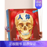 [人体]100+超详细人体解说 [正版] 恐龙3d立体书儿童3-6-12岁以上翻翻趣味科普恐龙太空海洋世界一年级小学生机