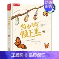当小脚慢下来-点读版 [正版] 当小脚慢下来点读版绘本儿童读物3-6岁以上大自然百科读物科普绘本硬壳精装儿童注意力培养睡