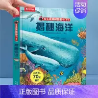 揭秘翻翻书系列-揭秘海洋 [正版] 揭秘海洋3d立体书儿童翻翻书系列第一辑3-6-8-10岁以上海底动物世界科普百科全书