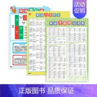 8大时态+音标+不规则变形 初中通用 [正版]易蓓初中英语八大时态挂图语法不规则专项训练表英语时态基础知识汇总表常考知识