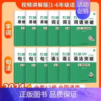 [小学语文学霸套装]12本 小学通用 [正版]易蓓小学生语文易混字突破一二三四五六年级人教版小升初多音形近字易错字专