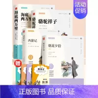 [配套人教版 4本]七年级上下必读正版全套 [正版]骆驼祥子和海底两万里必读书原著老舍七年级下册的课外书名著初一7下语文