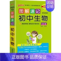 初中生物 初中通用 [正版]2023版PASS图解速记初中语文数学英语物理化学生物古诗文文言文初中七八九年级基础知识点重