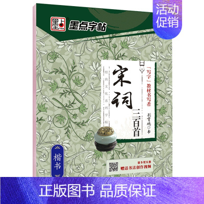宋词三百首-楷书 [正版]荆霄鹏楷书行楷字帖通用规范汉字7000字常用字楷体字帖初学者硬笔书法教程初中生高中生成人男女生