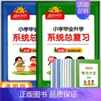 语数 2本套装 小学升初中 [正版]2023版阳光同学小学毕业升学系统总复习人教版语文数学英语小升初总复习小学六年级升初