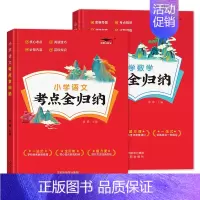 赠考点挂图 语数(全两册) 小学通用 [正版]2023版 小学语文考点全归纳人教版 小学生一1二2三3四4五5六年级语文