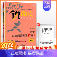 语文阅读训练5合1 中考 初中通用 [正版]锐阅读 初中课外文言文阅读训练120篇七年级八年级九年级中考通用版初中初一初