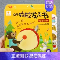 动手拉拉发声书[奇妙的森林] [正版]好玩的触摸发声书 早教启蒙书婴儿绘本0到3岁1-2-3岁一岁半两岁宝宝书籍撕不烂益