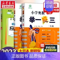 小学奥数举一反三[A+B+应用题高手周计划]全3册 小学二年级 [正版]2023新版 小学奥数举一反三2年级上下册 A版