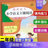 [课内+课外]阅读理解 二年级上 [正版]阅读理解训练二年级上册人教版2024新版 一升二小学语文阶梯专项训练书训练题天