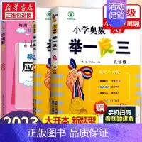 小学奥数举一反三[A+B+应用题高手周计划]全3册 小学五年级 [正版]2023新版 小学奥数举一反三五年级上下册 A版