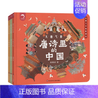 唐诗里的中国 全套3册 [正版]抖音同款唐诗里的中国 全套3册 中国历史绘本 儿童版趣味历史漫画书幼儿不带注音的图画书