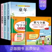 5册:快乐读书吧+默写全能+字帖 [正版]五升六必读课外书全套3册 六年级上册必读课外书老师经典快乐读书吧高尔基的童年书