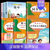 7册:快乐读书吧+阅读+作文+默写+字帖 [正版]五升六必读课外书全套3册 六年级上册必读课外书老师经典快乐读书吧高尔基