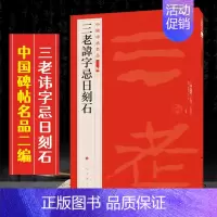 (二十一)三老讳字忌日刻石 [正版]全40册中国碑帖名品二编泉男生墓志开母石阙铭吴让之书法名品傅山啬庐妙翰赵孟頫洛神赋三