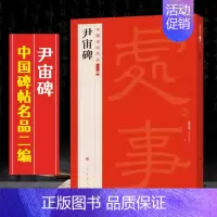 (三)尹宙碑 [正版]全40册中国碑帖名品二编泉男生墓志开母石阙铭吴让之书法名品傅山啬庐妙翰赵孟頫洛神赋三种太室少室石阙
