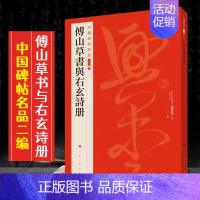 (十九)傅山草书与右玄诗册 [正版]全40册中国碑帖名品二编泉男生墓志开母石阙铭吴让之书法名品傅山啬庐妙翰赵孟頫洛神赋三