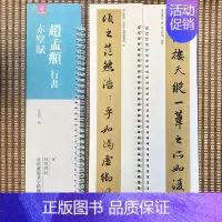 [正版]经典碑帖近距离临帖摹字练习卡赵孟頫行书赤壁赋赵孟俯赤壁赋近距离临摹字卡字帖毛笔书法字帖卡初学者入门字条贴毛笔书法