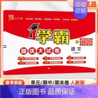 二年级下]语文-人教版 淘精选官方认证丨该商品正版 [正版]2024秋学霸提优大试卷一二三四五六年级上册下册小学